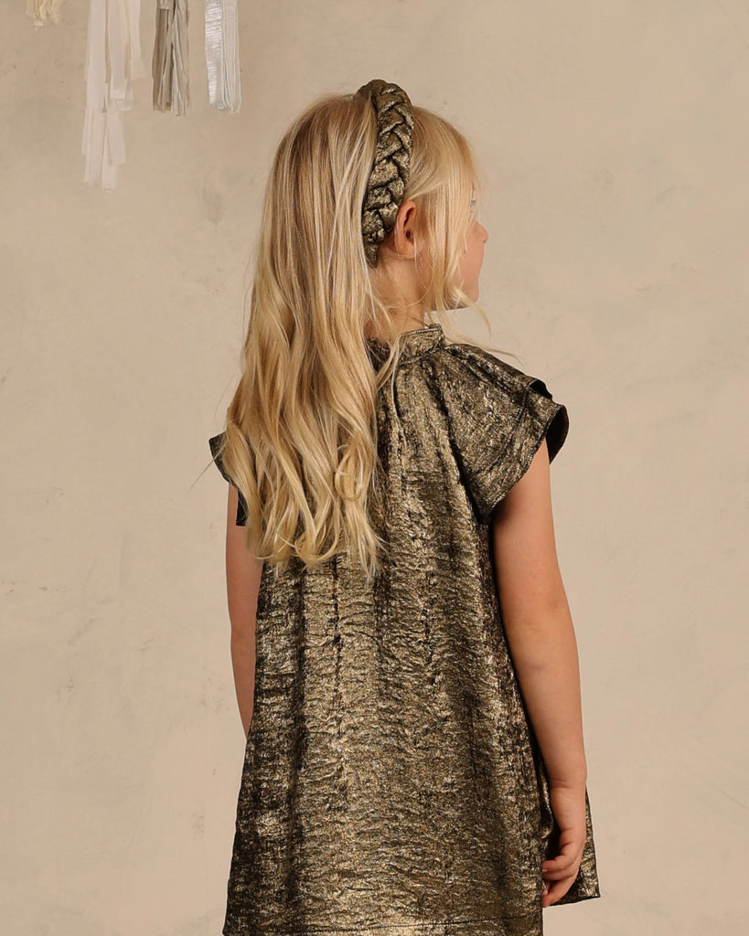 ISABELLA DRESS || GOLD - NORALEE