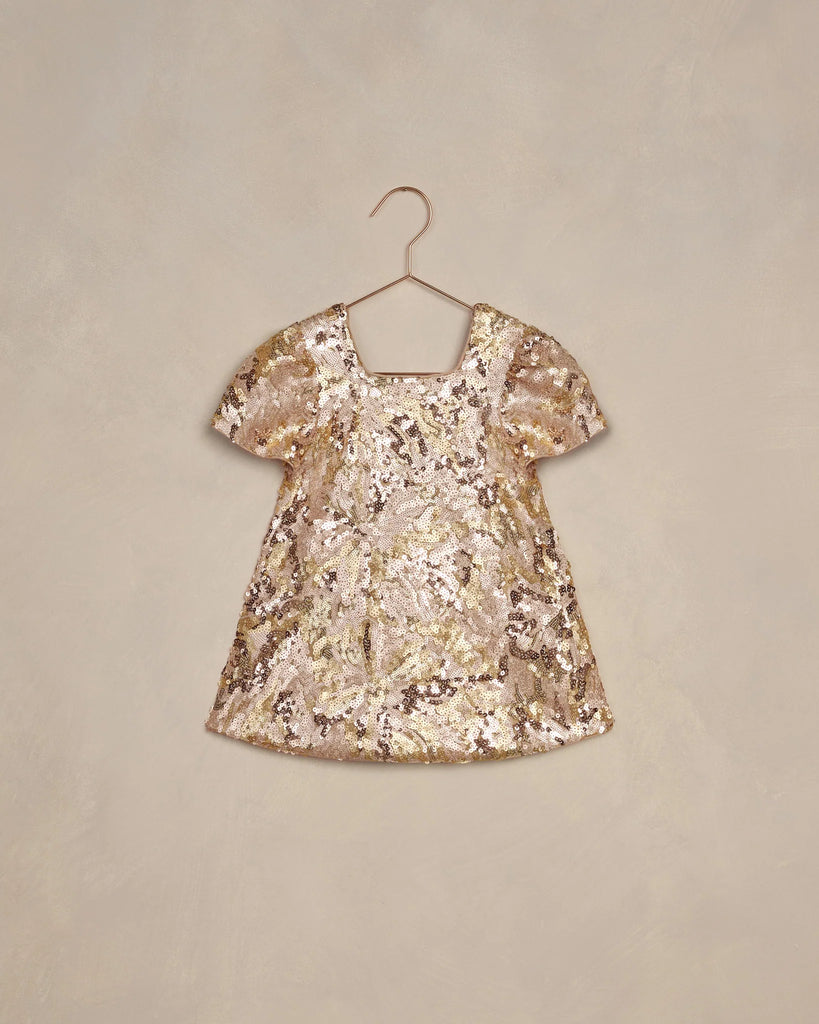ISABELLA DRESS || GOLD - NORALEE
